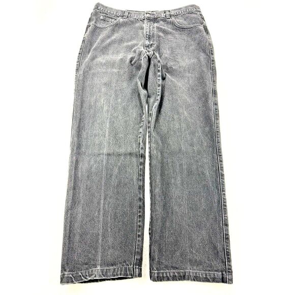 Marithe Francois Girbaud VTG Jeans Men 36x31 Black Baggy Wide Leg Y2K 90s Skater